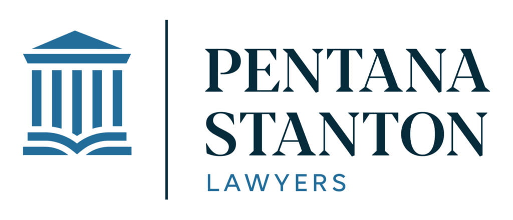 Logo of Pentana Stanton Lawyers, a Melbourne-based law firm.